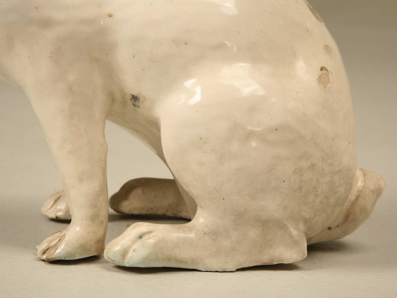 Earthenware Rabbit from Calvados Region of France 3