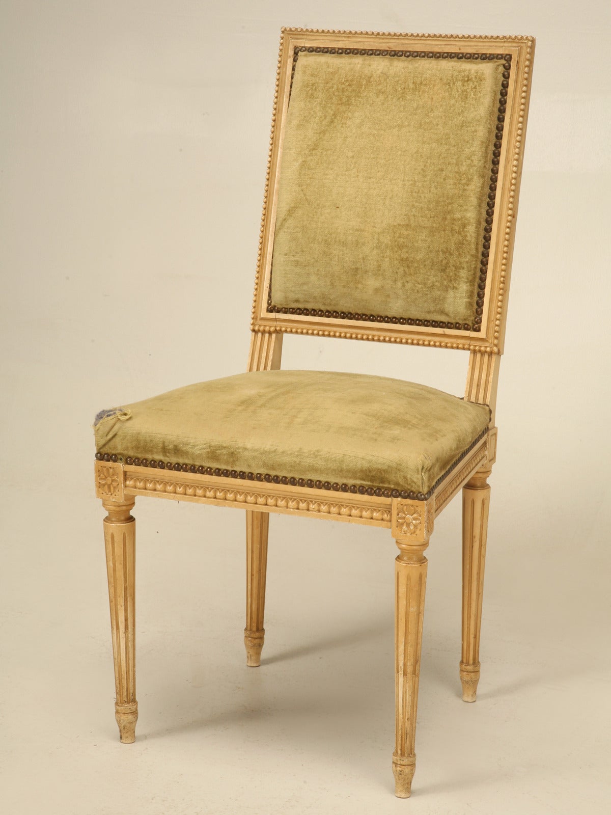 Louis XVI Syle French Painted Side Chairs 5
