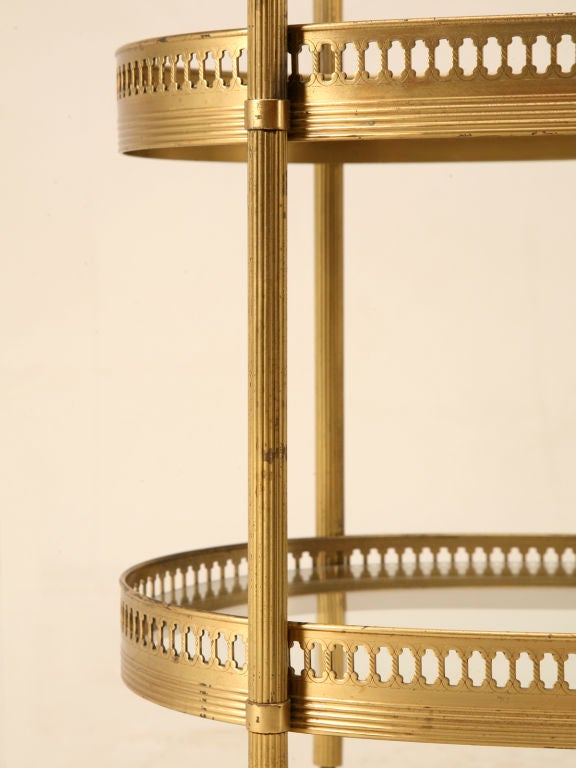 Vintage Petite French Lady's 3 Tier Perfumery or Dessert Cart 5