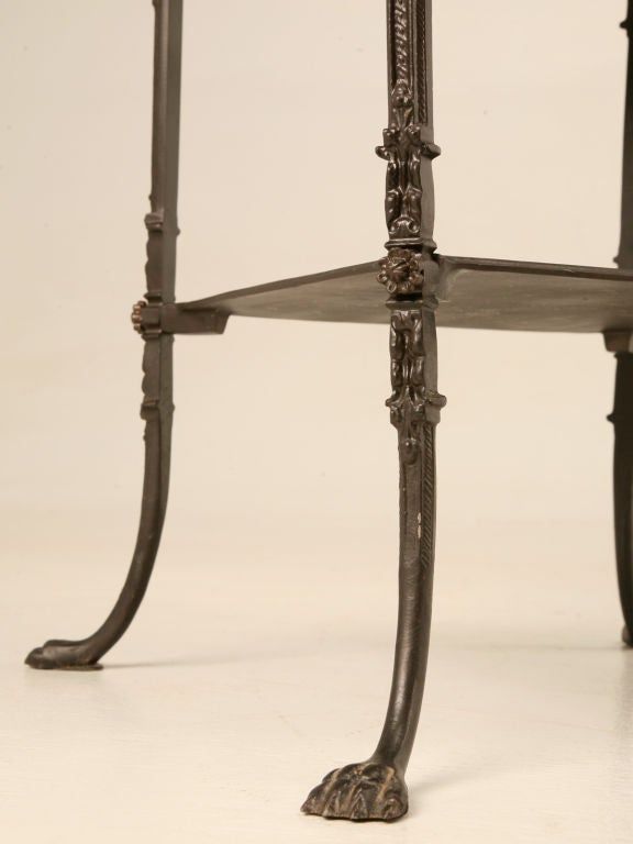Vintage Neoclassical Style 3 Tier Plant Stand or End Table 5