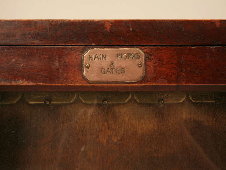 antique key cabinet