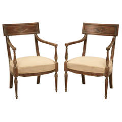 French Directoire Style Armchairs, circa 1860 7
