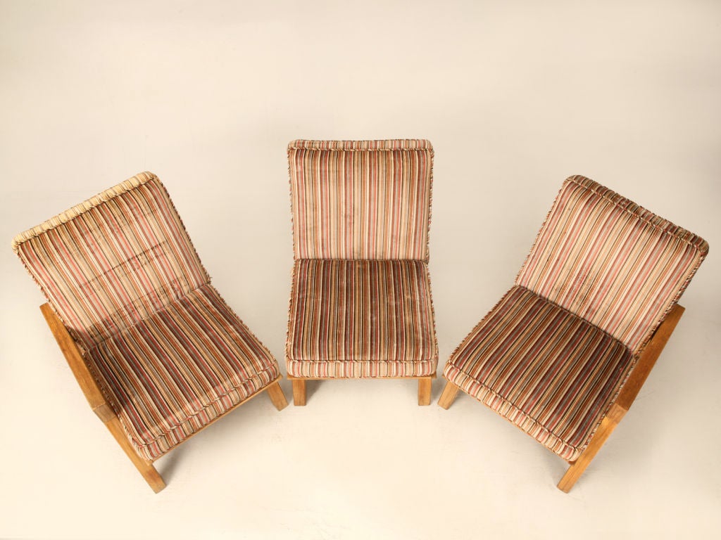 Vintage Original  3 Piece "Ranch Oak" Sectional Sofa by A Brandt