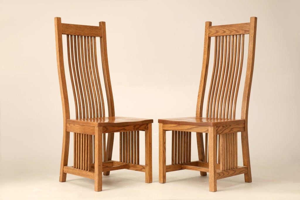 Used Mission Style Dining Room Chairs