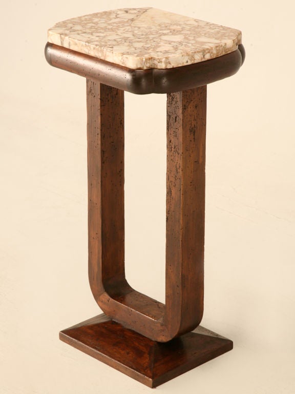Spectacular French Art Deco End, Side, Console Table or Pedestal In Good Condition In Chicago, IL