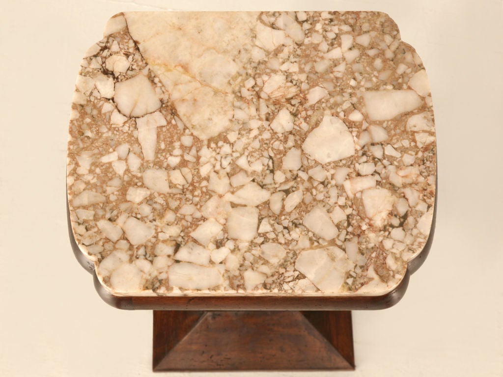 Mid-20th Century Spectacular French Art Deco End, Side, Console Table or Pedestal