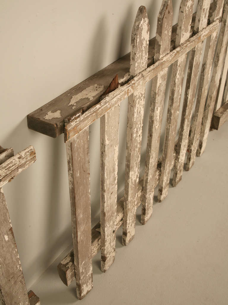 British Three Pieces of Old English Fence, circa 1930