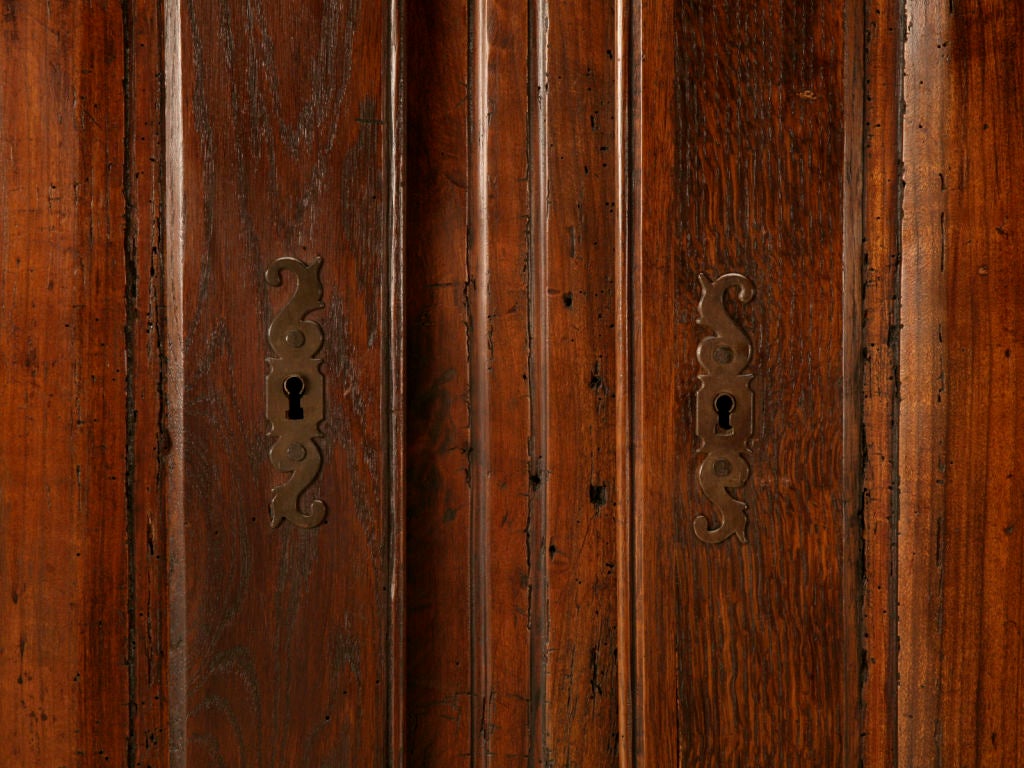 Early 18th Century French Figured Cherry One Over Two Buffet 2