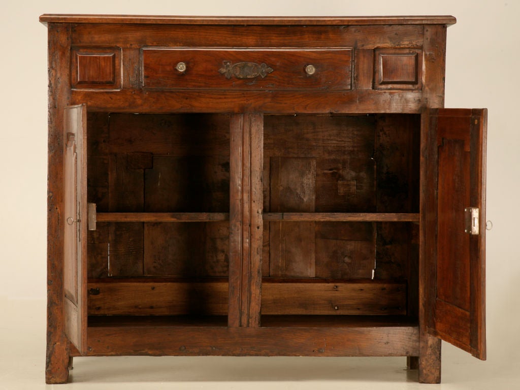 Early 18th Century French Figured Cherry One Over Two Buffet 3