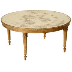 Fabulous Vintage French Louis XVI Gilt
Mirrored Cocktail Table Fabulous Vintage French Louis XVI Gilt
Mirrored Cocktail Table