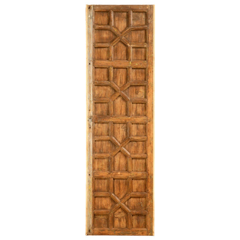 Antique Indonesian Hardwood 4 Panel Door/Table Top/Or ?