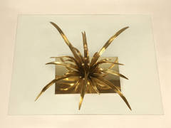 Attributed to Christian Techqueyres for Masion Jansen Doré Bronze Coffee Table