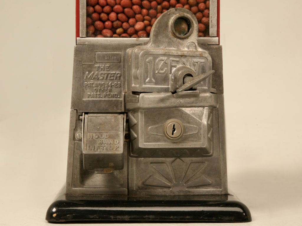 old candy vending machine