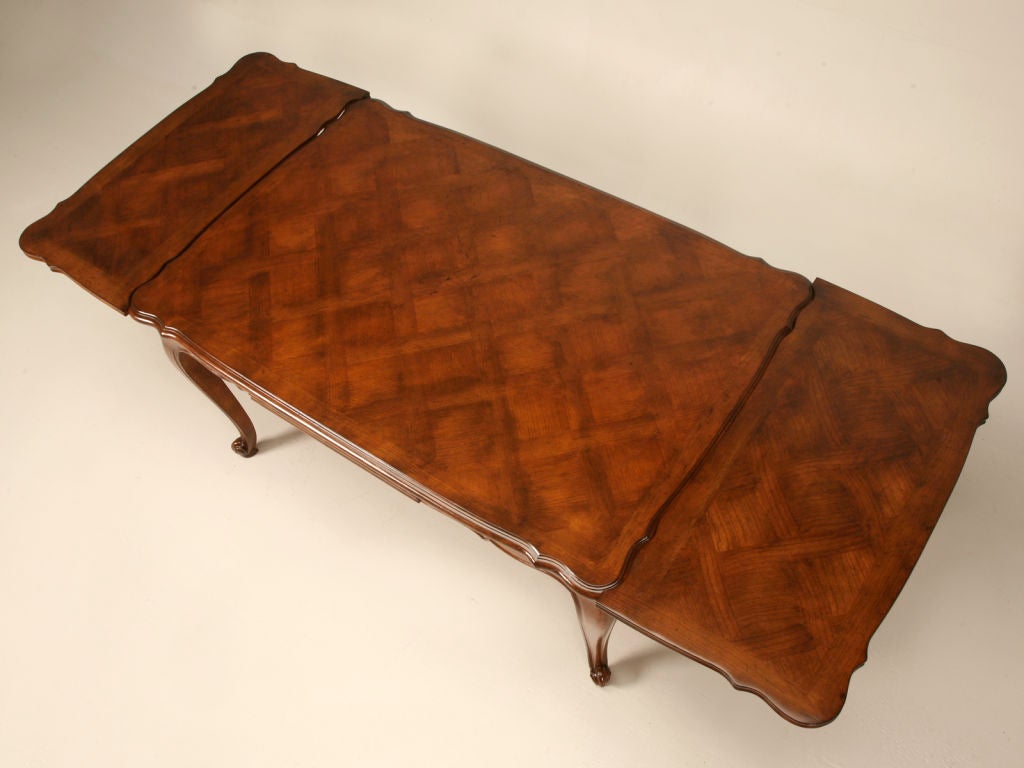 vintage draw leaf table