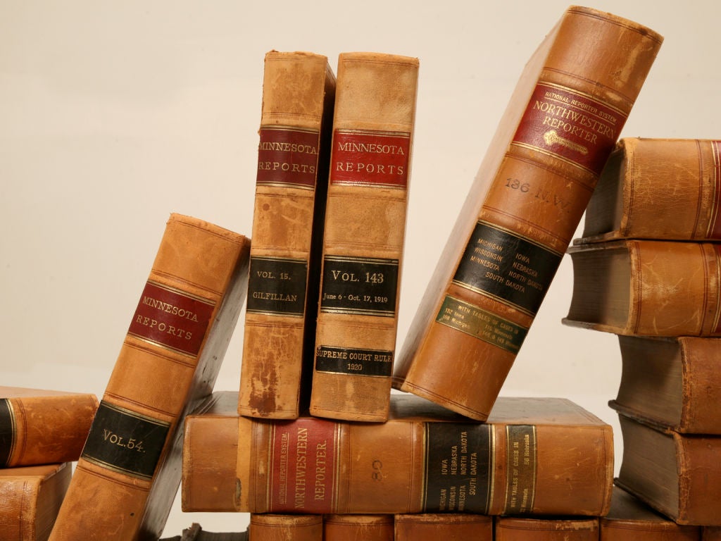 complete set of law books for sale