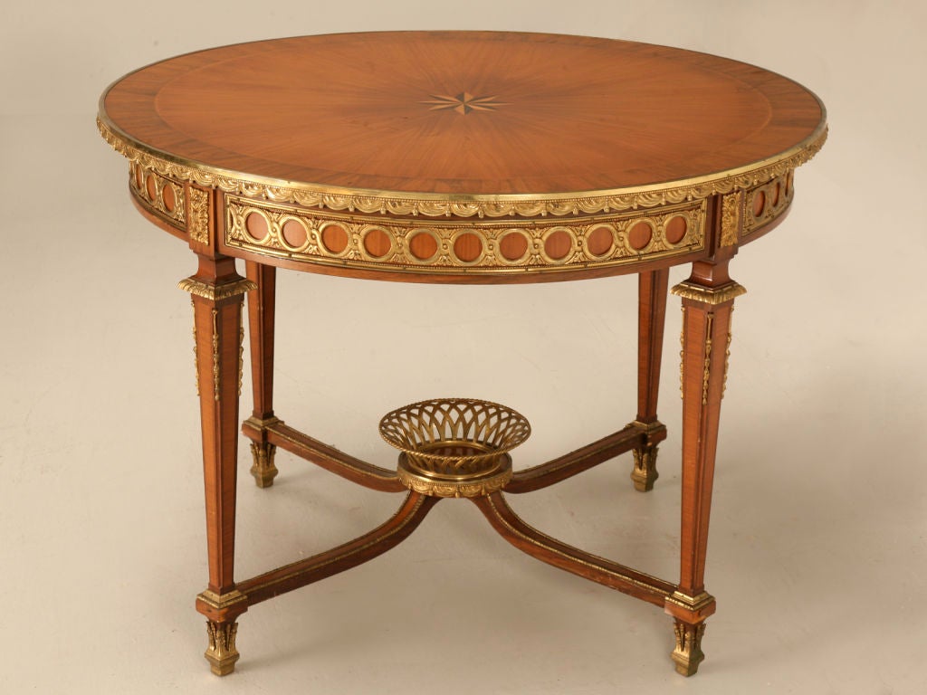 Absolutely Stunning Vintage French Style Gueridon or Games Table 3