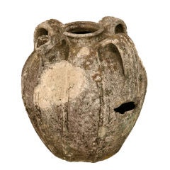 Antique Circa 1750 French Walnut Oil Jar