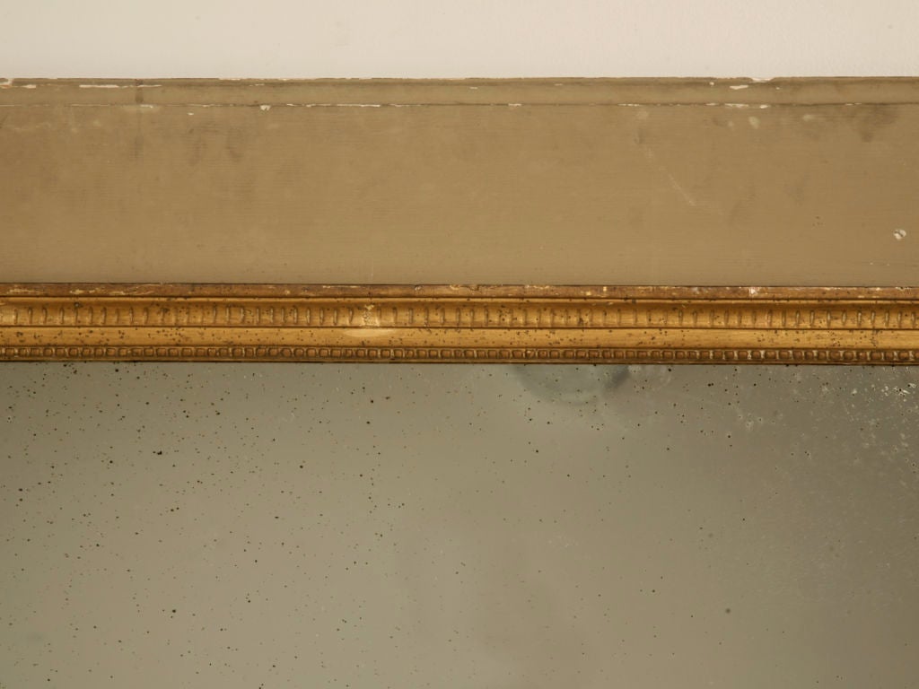 French Original Paint Mirror, circa 1880 In Good Condition In Chicago, IL