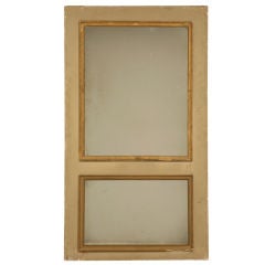French Original Paint Trumeau Mirror, circa 1880 12