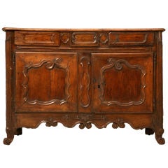 Phenomenal Petite Early 18th C. French Louis XV 3 over 2 Buffet 12