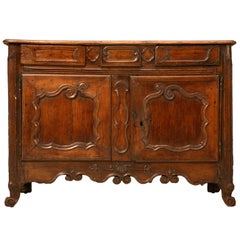 Phenomenal Petite Early 18th C. French Louis XV 3 over 2 Buffet