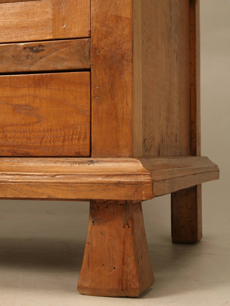 Vintage Indonesian Teak Wood Cupboard or Armoire 2