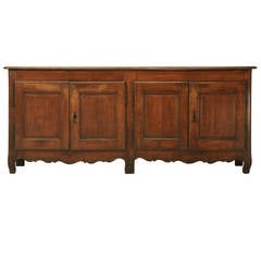 French Country Buffet in its Original Finish, circa 1700s