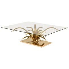 Mid-Century Modern Dore Bronze Coffee Table 4