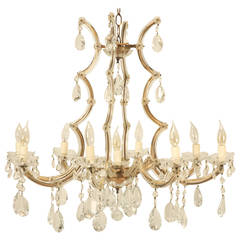 Spanish Chandelier in a Baroque Style, circa 1930s 12