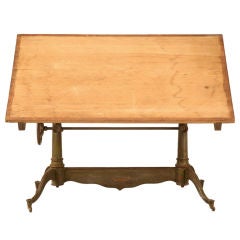 Original Used American Iron Columbia Drafting/Drawing Table