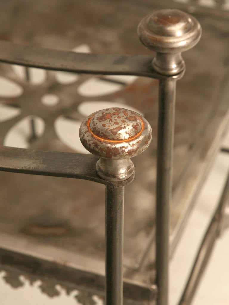 Vintage Steel Garden Chairs, Set of Four at 1stDibs
