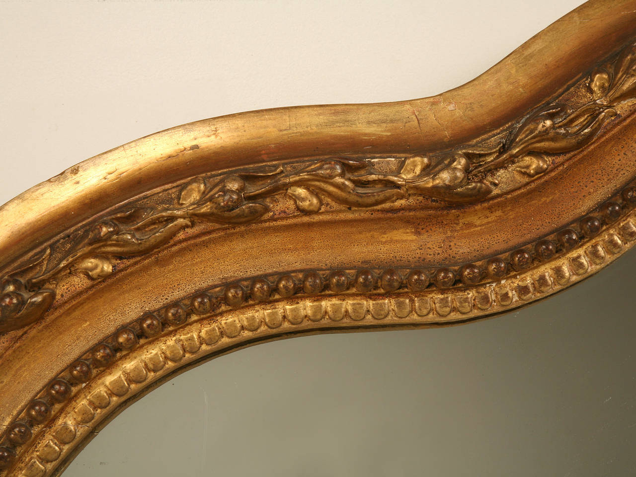 Louis Philippe Antique French Gilded Mirror, circa 1800s