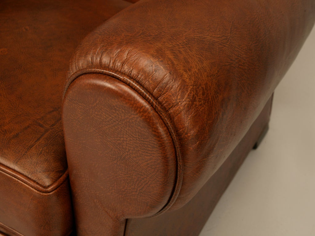 Completely Restored French 40's Moustache Back Club Chairs 3