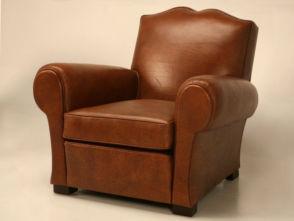 Completely Restored French 40's Moustache Back Club Chairs 4