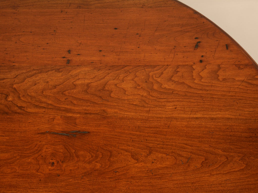 solid cherry dining table