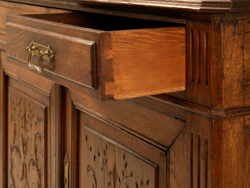 shallow buffet cabinet