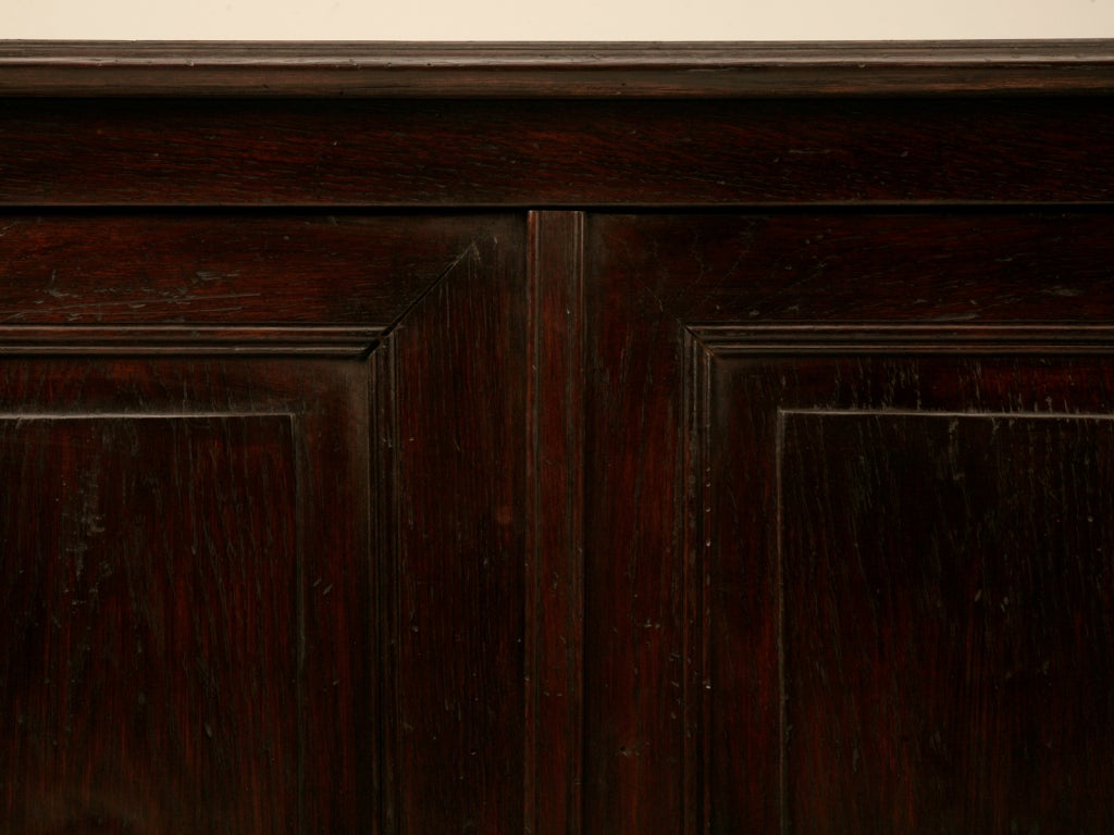 Shallow Antique French Oak 2 Door Buffet/Server/Console or ?? 3