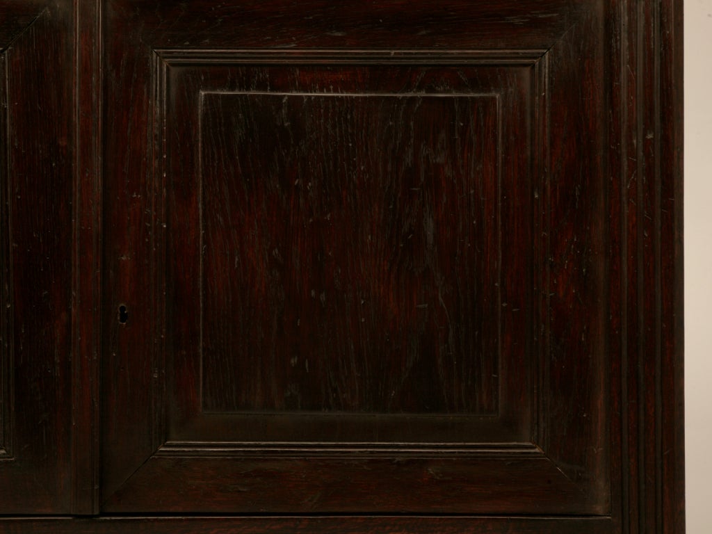 Shallow Antique French Oak 2 Door Buffet/Server/Console or ?? 4