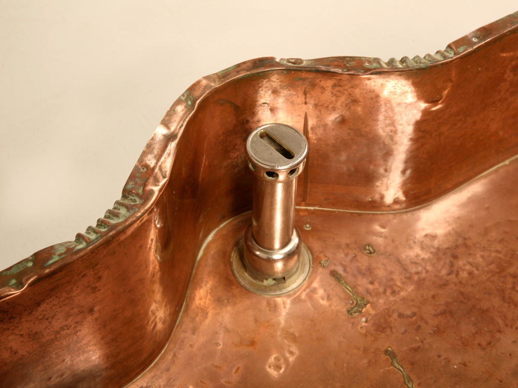 vintage copper sink