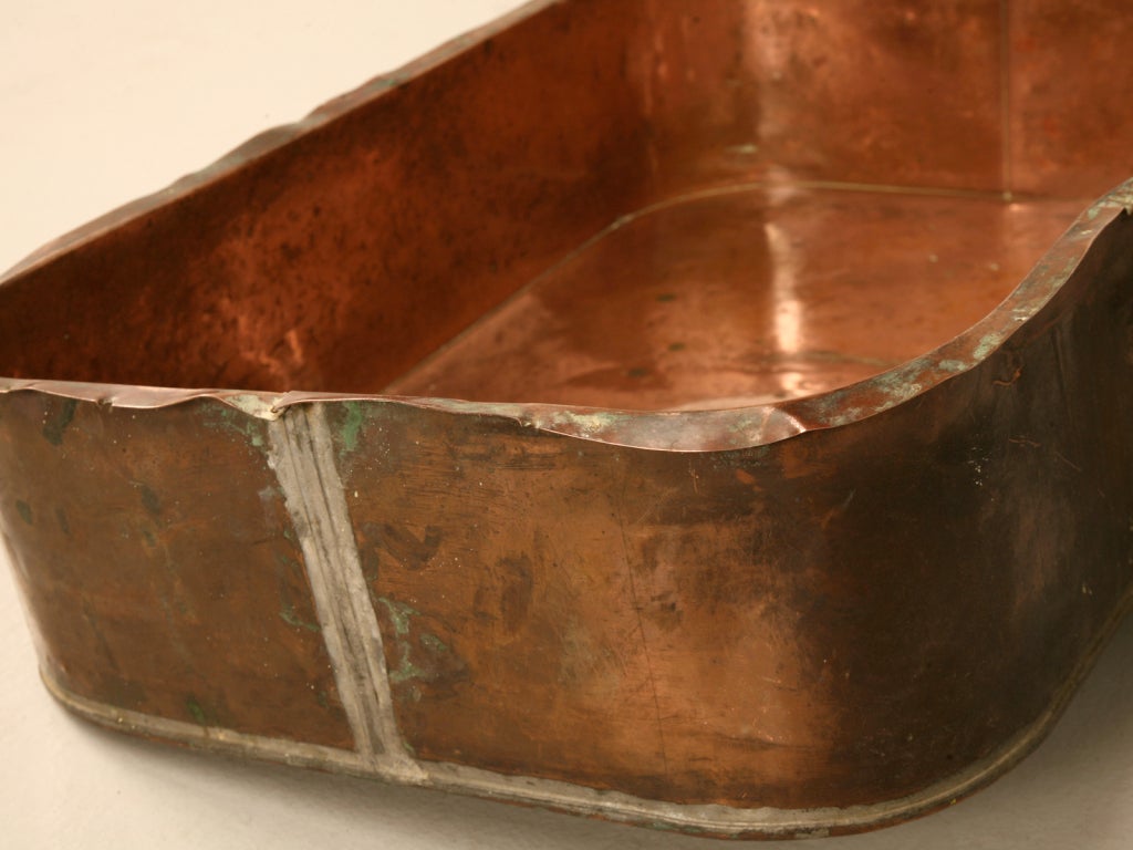 c.1890 Antique American Copper Bar, Butler's or Bathroom Sink 3