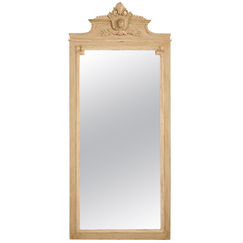 French Painted Mirror, circa 1890