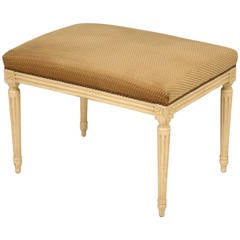 French Louis XVI Painted Bench
