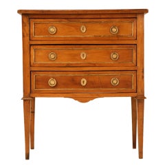 Used Dynamite Petite 18th C. Orig. French Louis XVI Cherry Commode