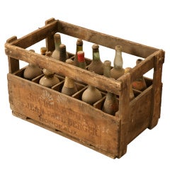 Original Vintage French Wine Crate(s) for Decoration