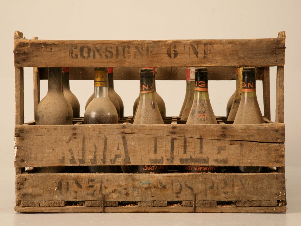 Rustic Original Vintage French Wine Crate(s) for Props & Decoration