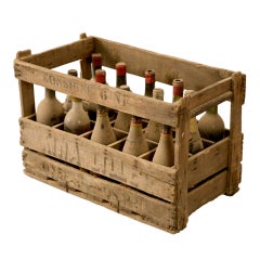 Original Vintage French Wine Crate(s) for Props & Decoration
