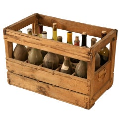 Original Vintage French Wine Crate(s) for Props & Decoration