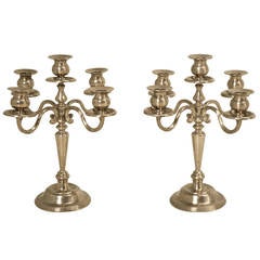 Pair of Vintage French Candelabra