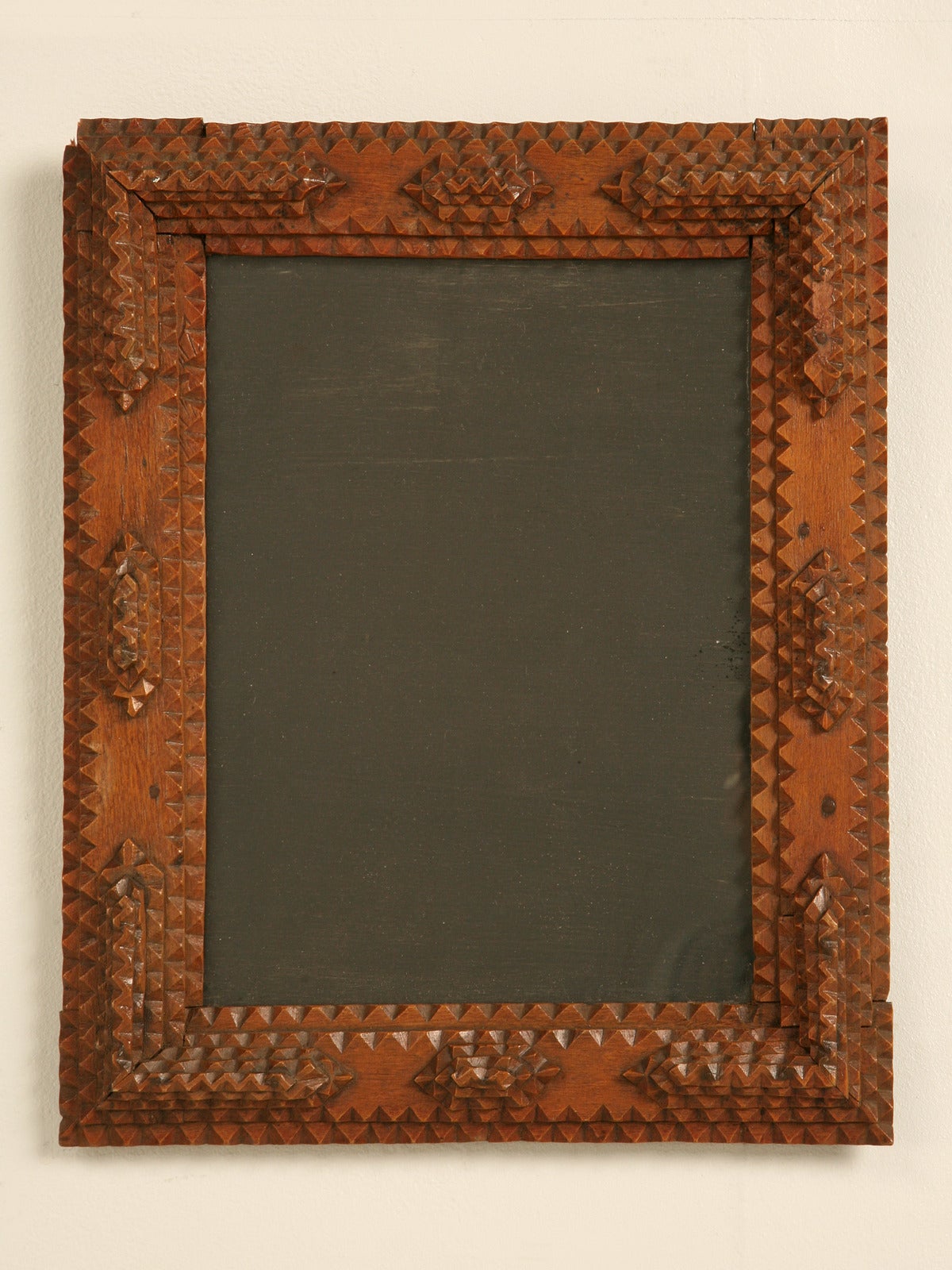 Early 20th Century Antique Tramp Art Frame Collection from France