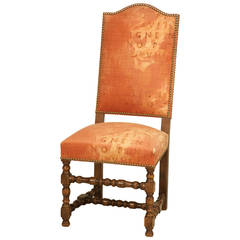 Antique French Desk or Side Chair, circa 1800s